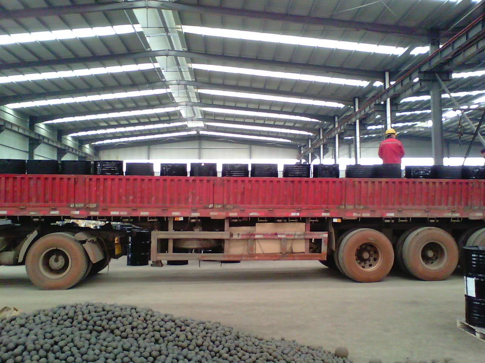 geschmiedete Mahlkugeln