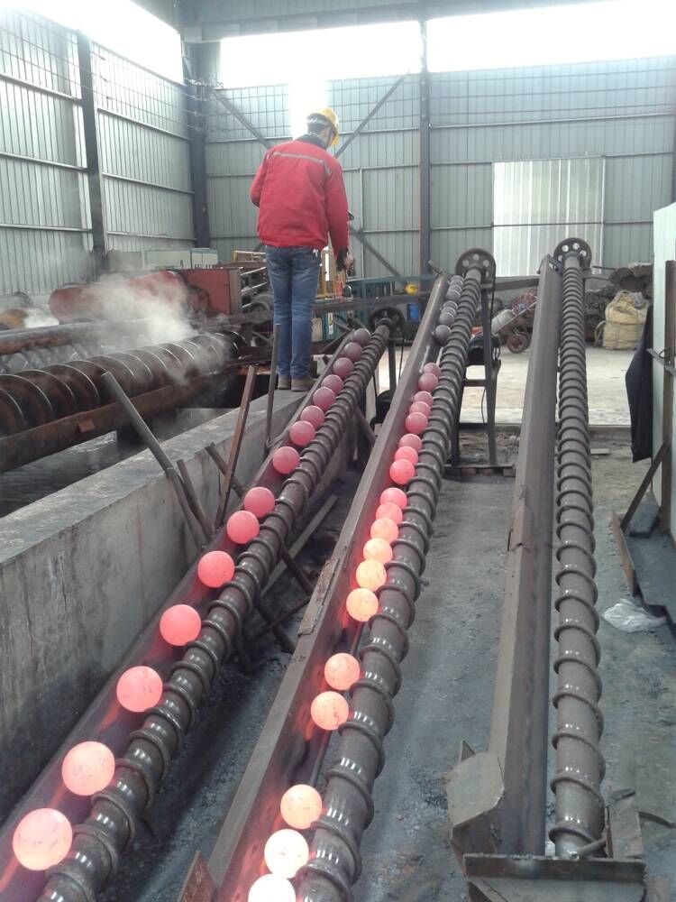 geschmiedete Stahlkugeln forged steel balls